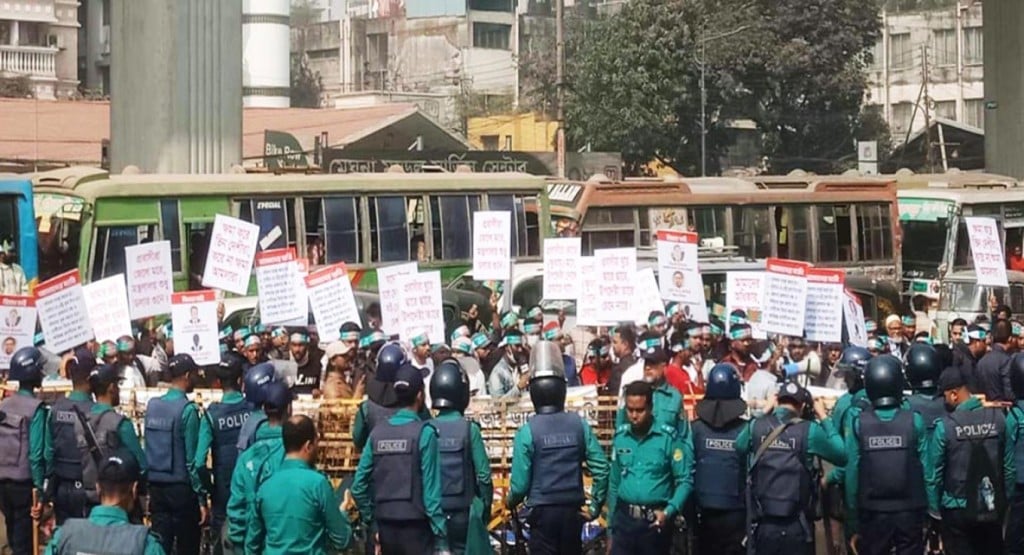 পুনর্বাসনসহ তিন দাবিতে রাস্তায় নেমেছে জুলাই আন্দোলনে ক্ষতিগ্রস্ত প্রবাসীরা 3 ছবি: সংগৃহীত