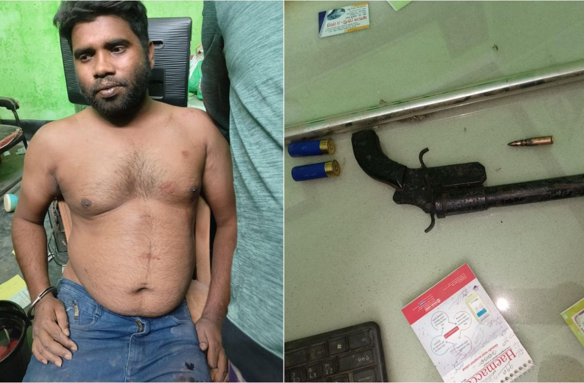 দৌলতপুরে অস্ত্র-গুলি ও ককটেল উদ্ধার, আটক আওয়ামী লীগ নেতা