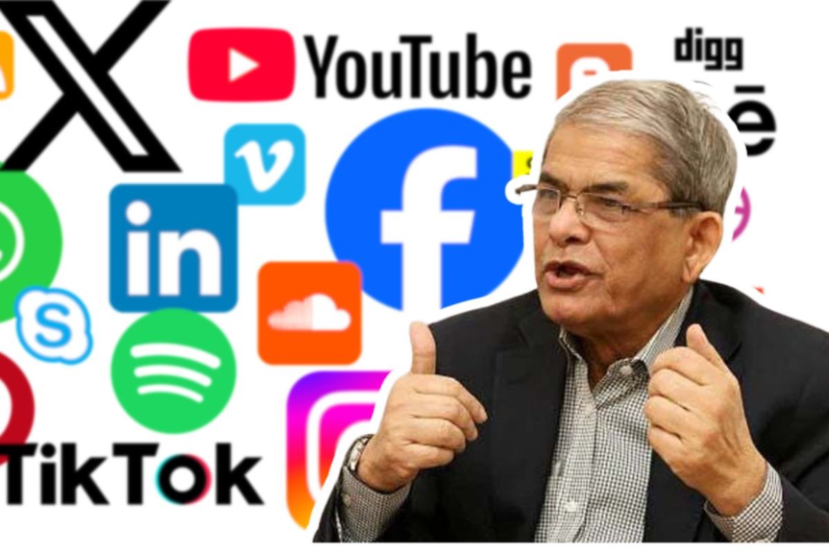 সোশ্যাল মিডিয়ায় কিছু কুতুব তৈরি হয়েছে: মির্জা ফখরুল