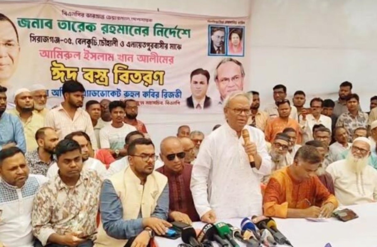 নির্বাচন নিয়ে জনগণের সঙ্গে তামাশা করা হচ্ছে: রিজভী