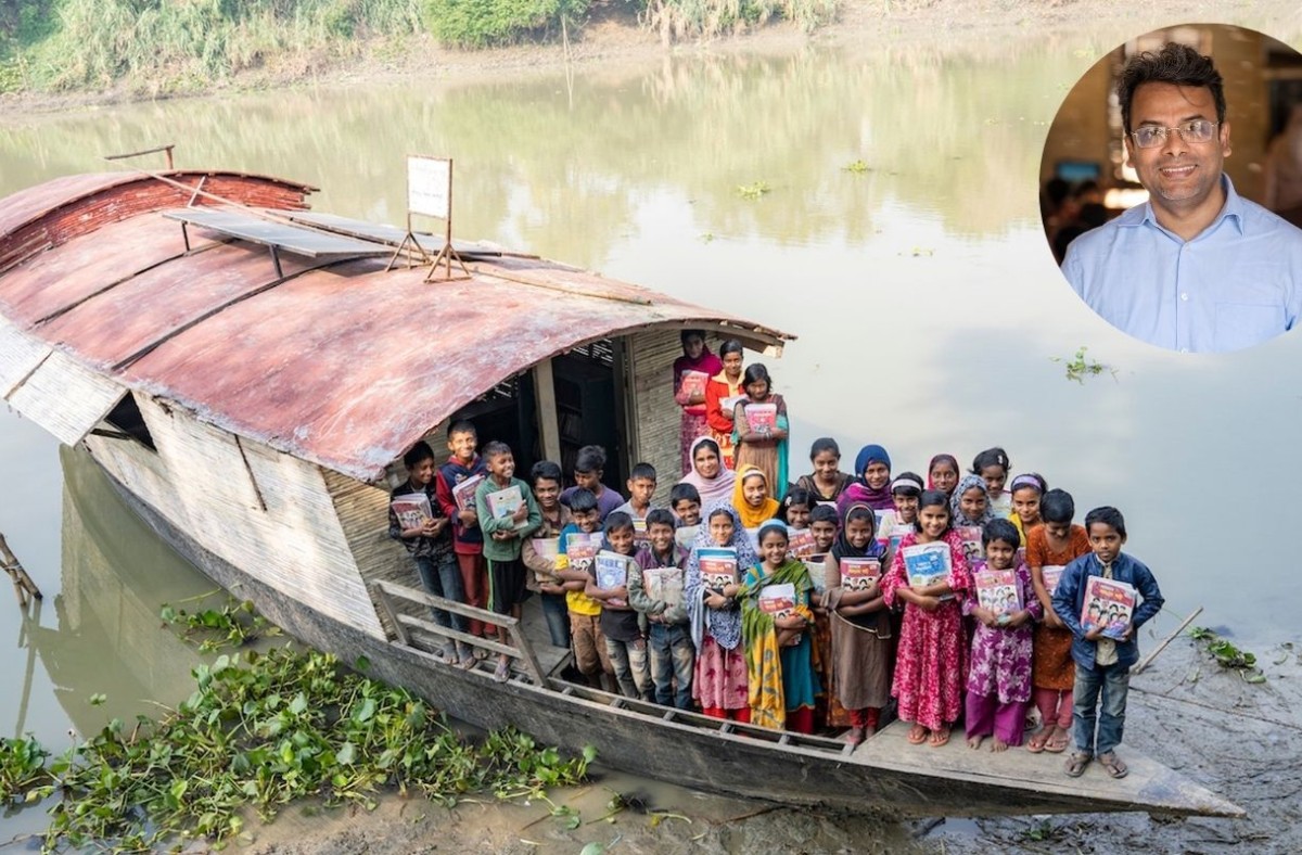 ‘ইয়েল বিশ্ব ফেলো’ পেলেন ভাসমান স্কুলের উদ্ভাবক রেজোয়ান