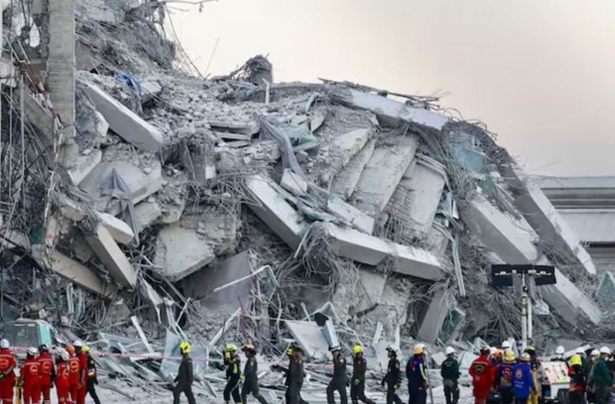 মিয়ানমারের ভূমিকম্পের শক্তি ছিল ৩৩৪টি পরমাণু বোমার সমান