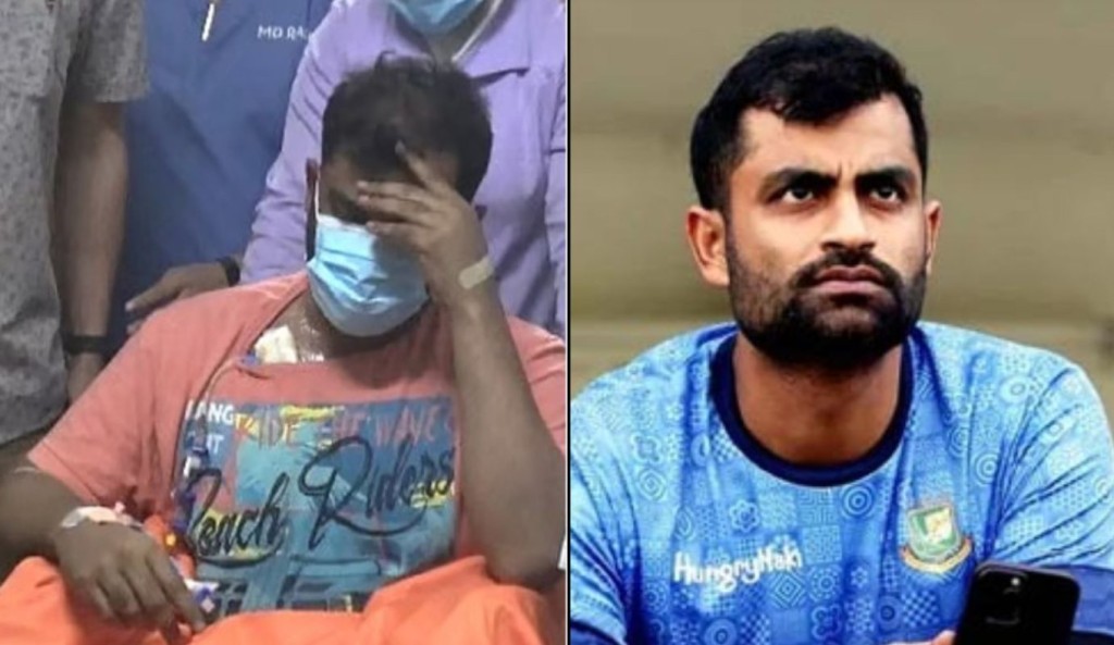 TOUKIR 85 1742915626 তামিমকে নিয়ে আসা হয়েছে রাজধানীর এভারকেয়ার হাসপাতালে