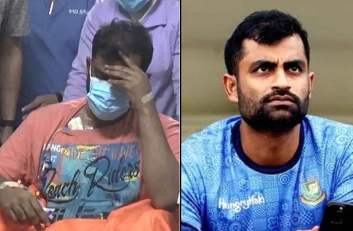 তামিমকে নিয়ে আসা হয়েছে রাজধানীর এভারকেয়ার হাসপাতালে
