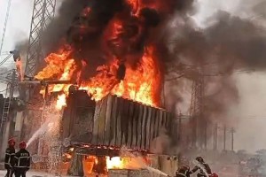 সাভারে পাওয়ার গ্রিডের আগুন নিয়ন্ত্রণে