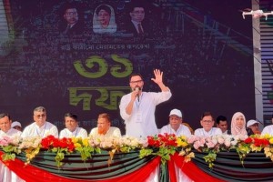 একটি নতুন রাজনৈতিক দল সরকারের ভেতর থেকে সুবিধা নিচ্ছে বলে অভিযোগ বিএনপি নেতার