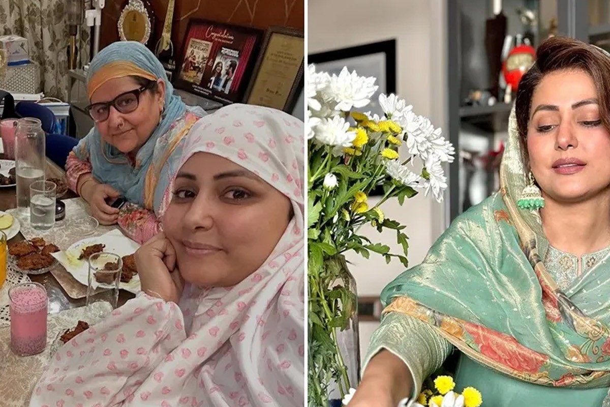 ক্যানসারেও রোজা রাখছেন হিনা খান!