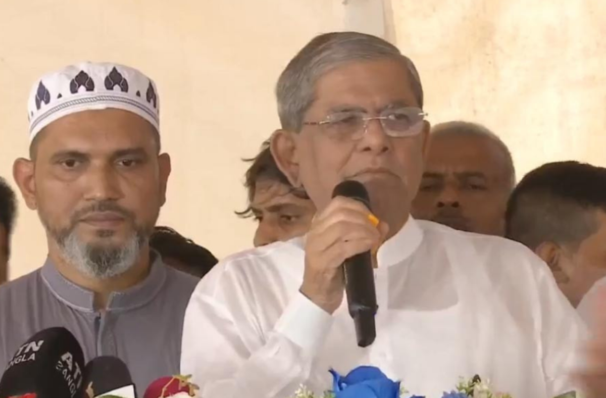 দল ও দেশের জনগণের স্বার্থে আঘাত এলে বিএনপি আবার মাঠে নামবে: মির্জা ফখরুল