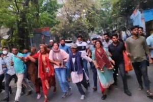 রাজধানীতে আ.লীগের ঝটিকা মিছিল