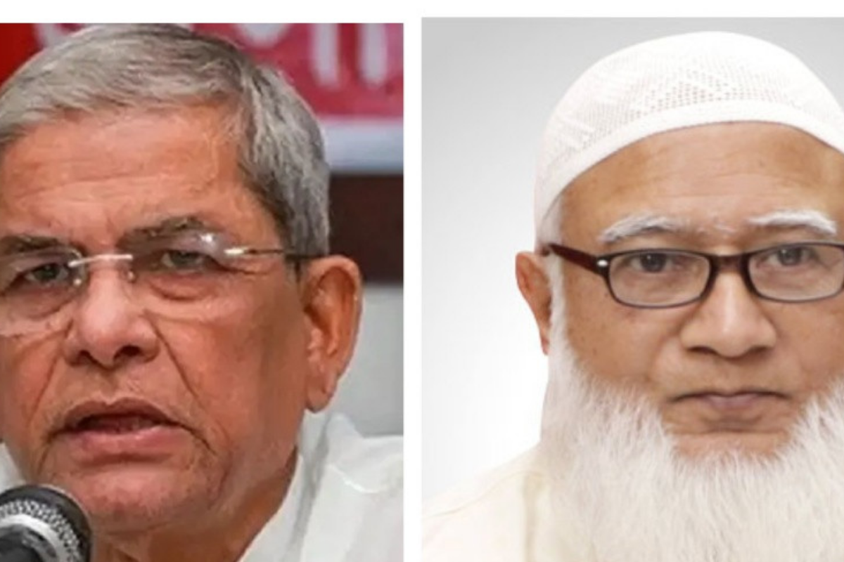 মির্জা ফখরুলের সুস্থতা কামনা করেছেন জামায়াত আমির