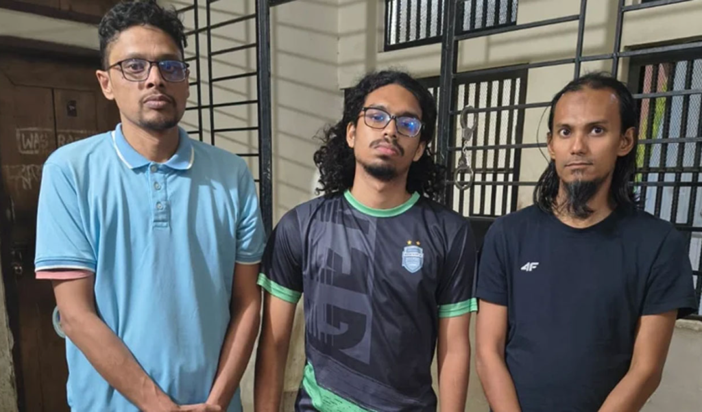 রাজধানীতে নিষিদ্ধ সংগঠন হিযবুত তাহরীর’র ৩ সক্রিয় সদস্য গ্রেপ্তার 2 image 1360x800 10 1741326048 রাজধানীতে নিষিদ্ধ সংগঠন হিযবুত তাহরীর’র ৩ সক্রিয় সদস্য গ্রেপ্তার