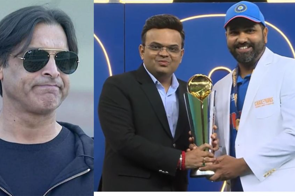 চ্যাম্পিয়নস ট্রফির পুরস্কার বিতরণে পাকিস্তানের না হওয়ায় ক্ষুব্ধ শোয়েব