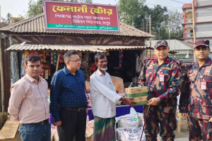 ঈদ উপলক্ষে ফেলানীর পরিবারের পাশে বিজিবি