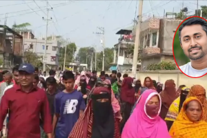 বরিশালে ডাকাত ছাড়িয়ে নিতে ছাত্রদল নেতার থানা ঘেরাও