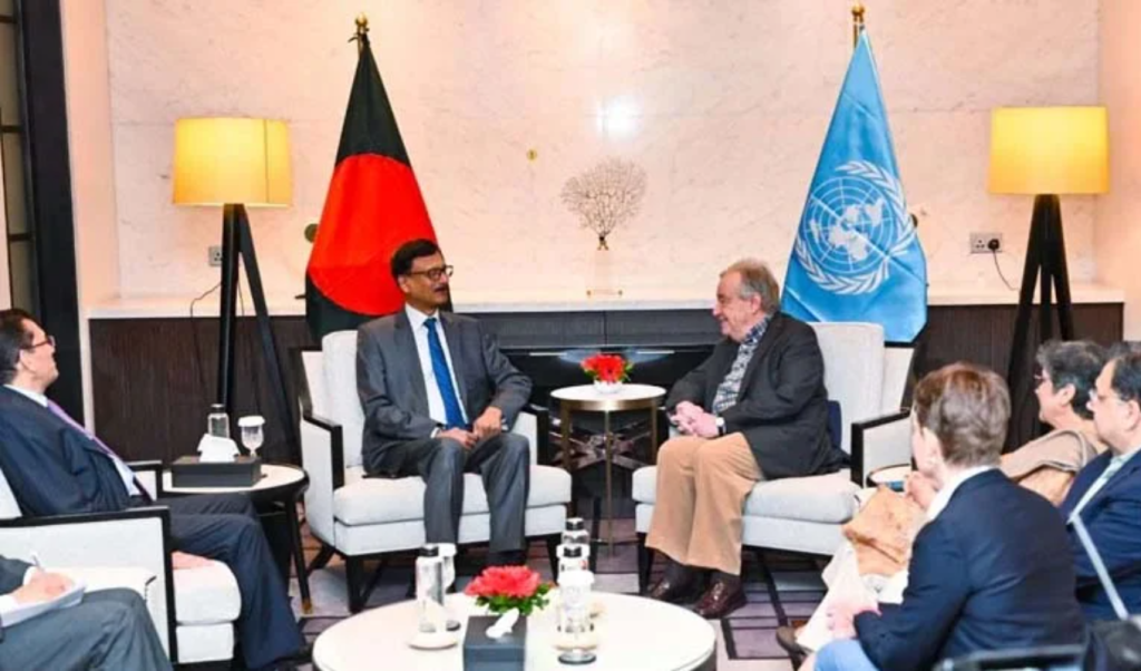 পররাষ্ট্র উপদেষ্টার সঙ্গে জাতিসংঘ মহাসচিবের বৈঠক 3 image 1360x800 5 1741927471 পররাষ্ট্র উপদেষ্টার সঙ্গে জাতিসংঘ মহাসচিবের বৈঠক