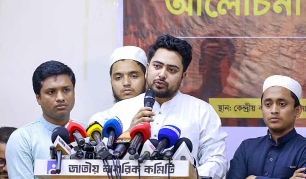 nahid 1743091863 যারা লুটপাটের রাজনীতি করে তাদের কাছে ২৪ দ্বিতীয় স্বাধীনতা নয়: নাহিদ ইসলাম