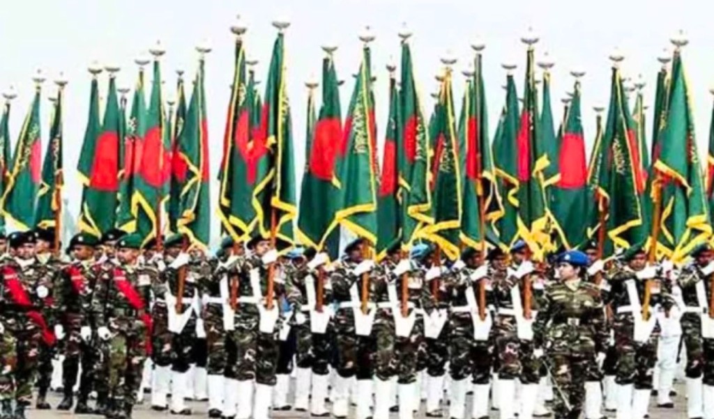 রাজধানী ছাড়া ৬৩ জেলায় হবে স্বাধীনতা দিবসের কুচকাওয়াজ: প্রেস উইং 2 parad 1742139789 রাজধানী ছাড়া ৬৩ জেলায় হবে স্বাধীনতা দিবসের কুচকাওয়াজ: প্রেস উইং