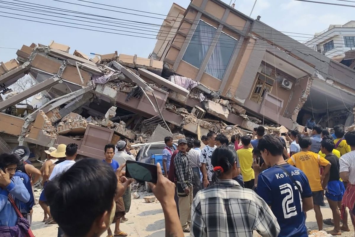 ভূমিকম্পে মিয়ানমারে নিহতের সংখ্যা এক হাজার ছাড়িয়ে যেতে পারে: ইউএসজিএস