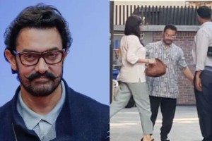 প্রথমবার গৌরীকে নিয়ে প্রকাশ্যে এলেন আমির খান