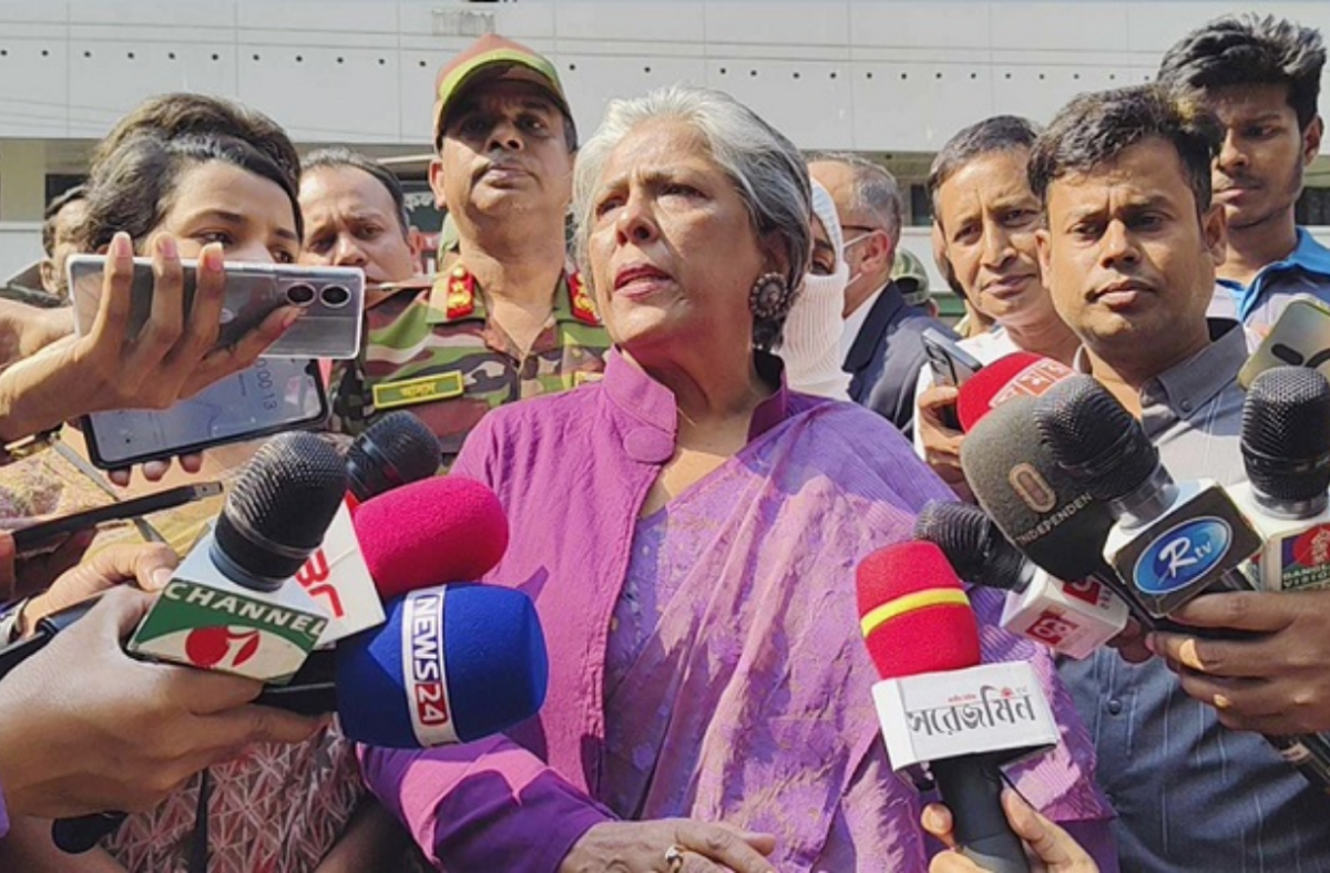 এই দেশটা কী কাপুরুষের হয়ে গেলো : উপদেষ্টা শারমীন