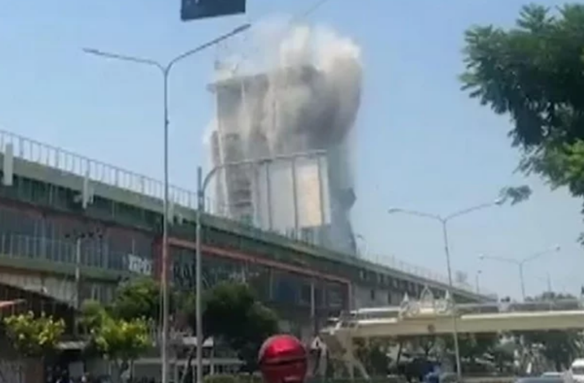 ভূমিকম্পের পর ব্যাংককে জরুরি অবস্থা ঘোষণা