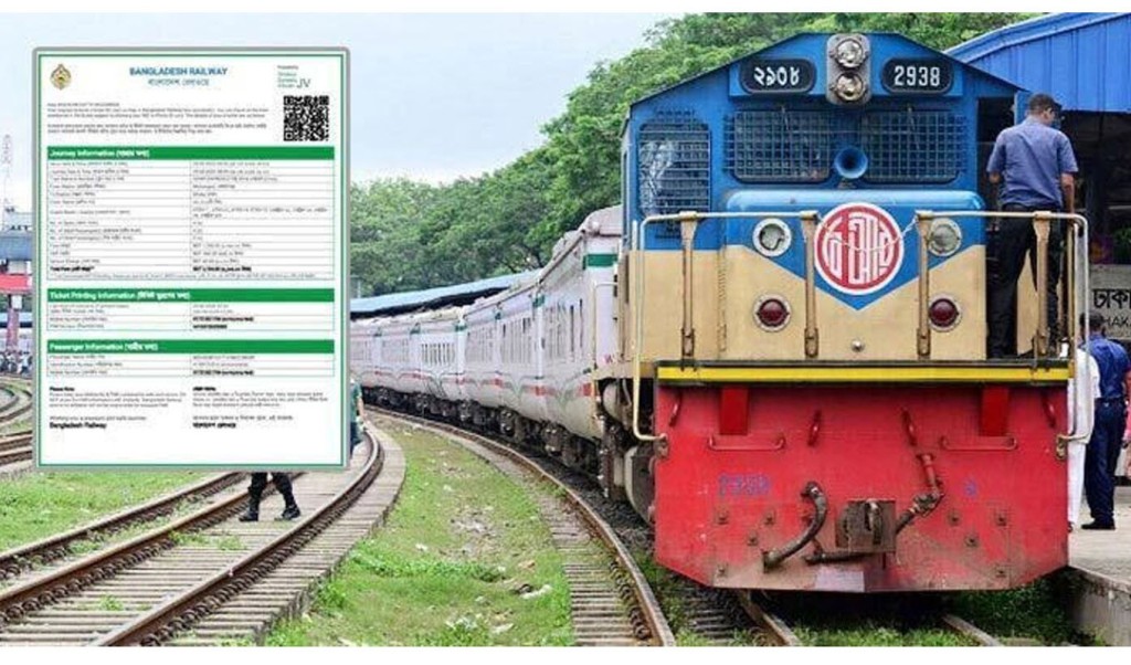 train 1742438774 ট্রেনে ঈদযাত্রার আজ বিক্রি হচ্ছে ৩০ মার্চের টিকিট