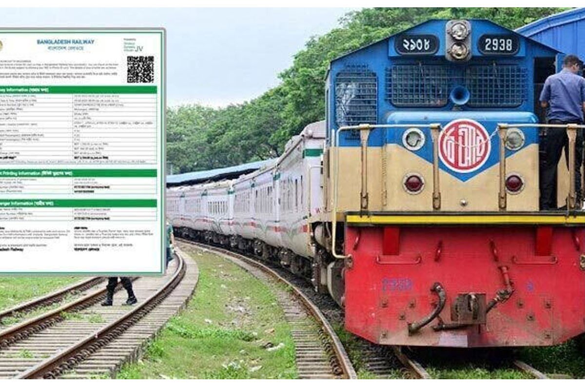 ট্রেনে ঈদযাত্রার আজ বিক্রি হচ্ছে ৩০ মার্চের টিকিট