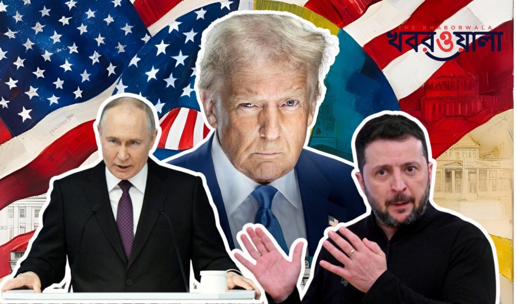trump putin 1742385832 পুতিনের সাথে ট্রাম্পের আলোচনা শেষে ইউক্রেনে নতুন হামলা: যুদ্ধবিরতির সম্ভাবনা ম্লান