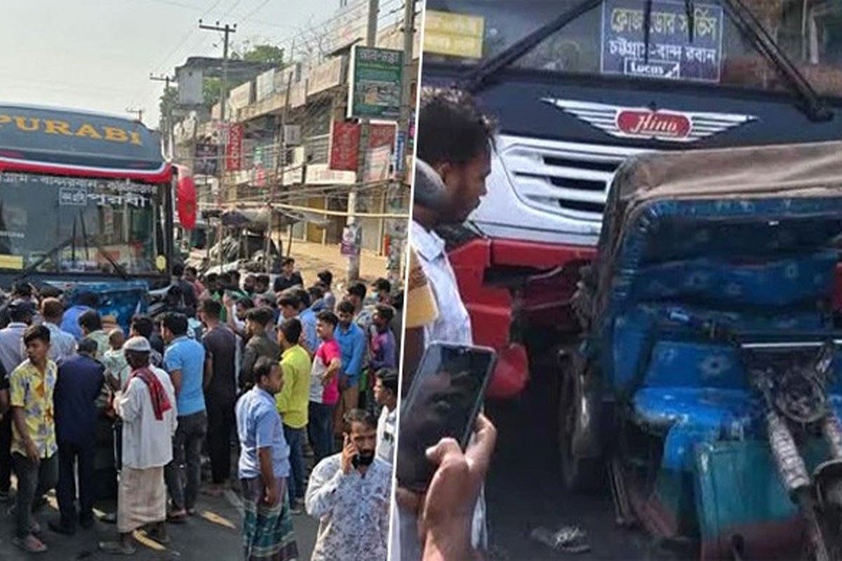 চট্টগ্রামে বাস চাপায় ভাই-বোনসহ নিহত ৩