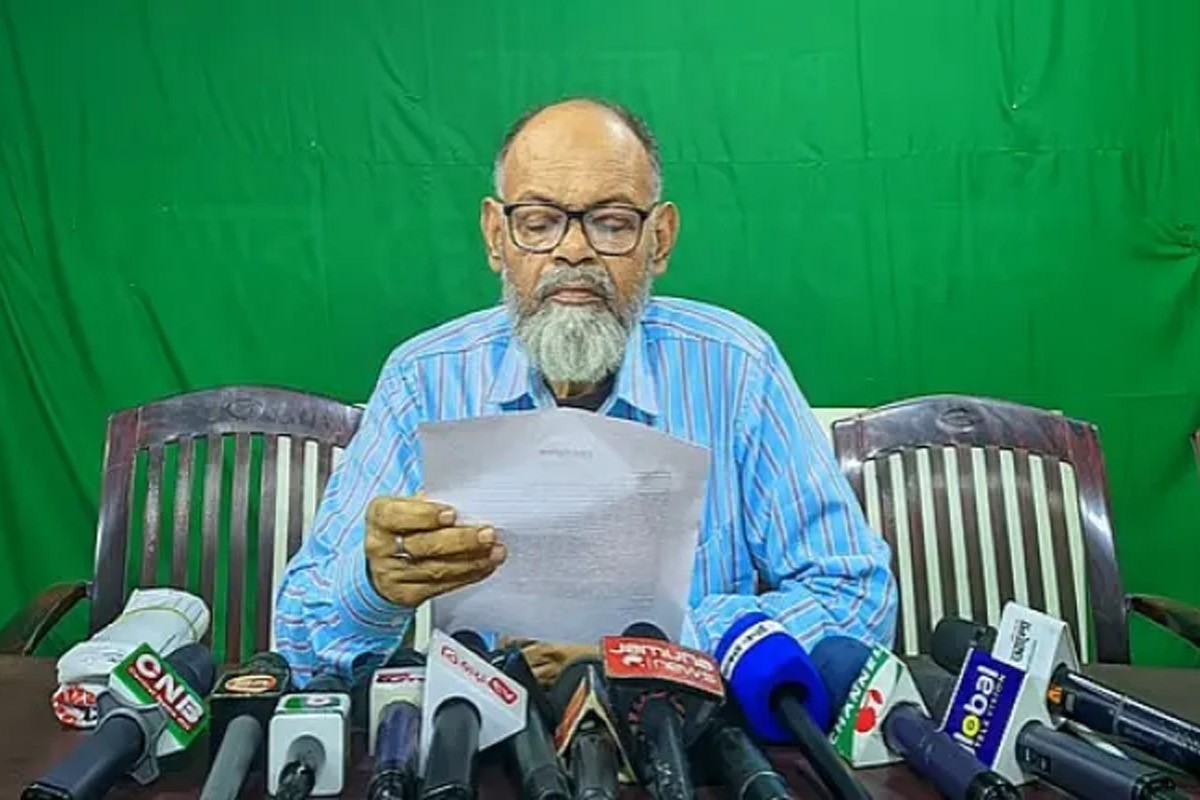 চাঁদাবাজির অভিযোগ ওঠায় বৈষম্যবিরোধী নেতার পক্ষে ‘জমির মালিকের’ সংবাদ সম্মেলন