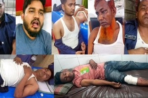 নারায়ণগঞ্জে বিদ্যুতের খুঁটির সঙ্গে টহল গাড়ির ধাক্কায় পুলিশ সদস্যসহ আহত ৭