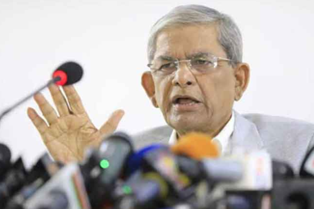আ.লীগকে গণতন্ত্রের সুবিধা দেওয়ার কথা চিন্তাও করতে পারি না: মির্জা ফখরুল