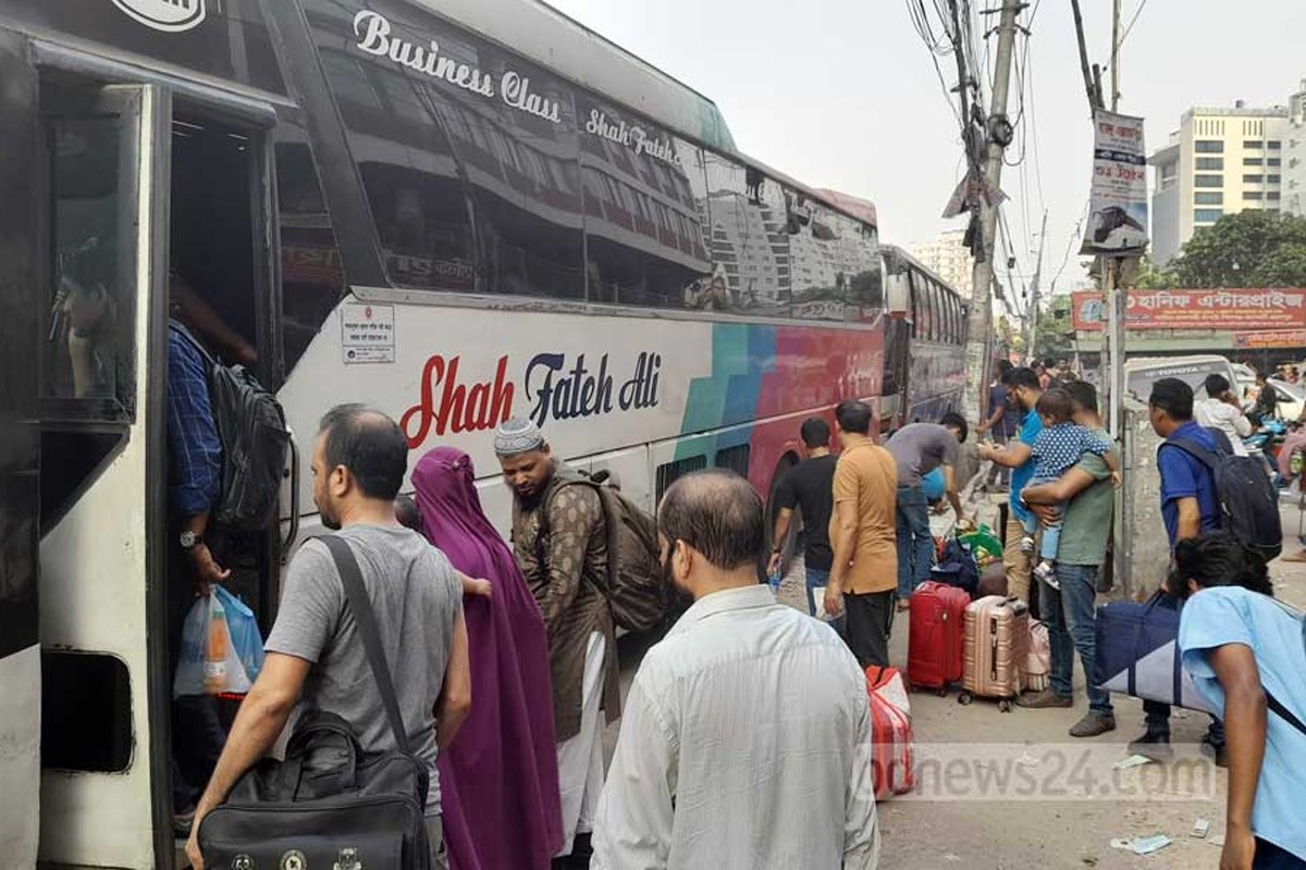 ঈদযাত্রা: বাসের অগ্রিম টিকিট মিলবে ১৪ মার্চ
