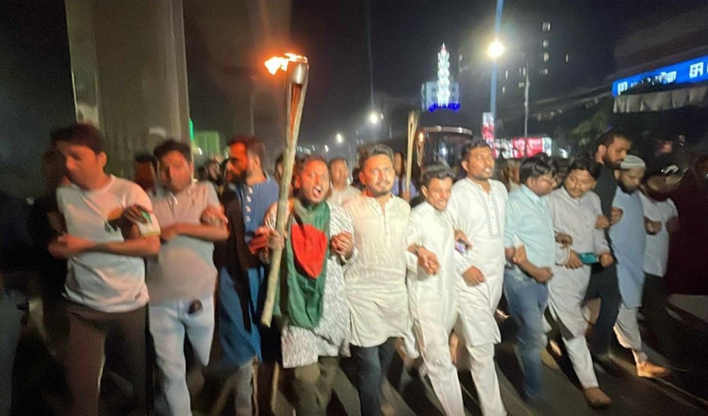 মিছিল 1742871252 হাতিয়ায় হান্নান মাসউদের পথসভায় হামলার প্রতিবাদে ঢাকায় বিক্ষোভ
