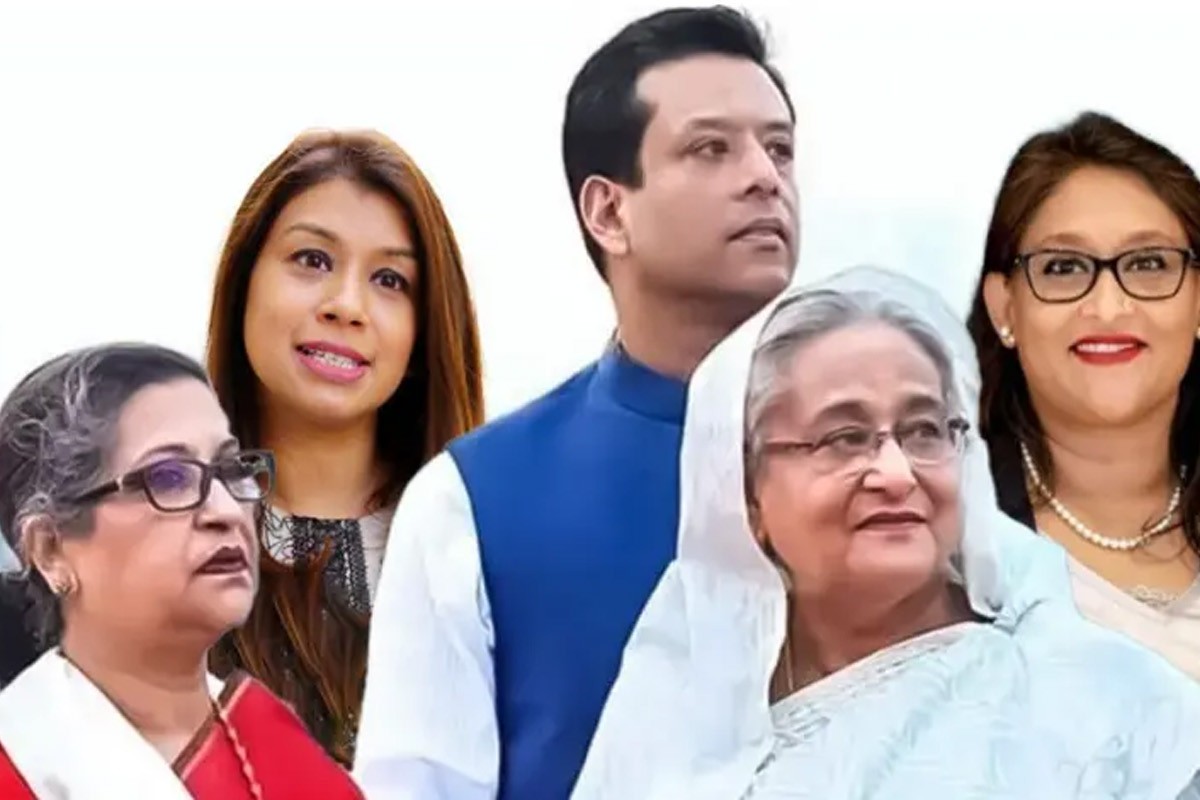 হাসিনা পরিবারের  ৩১ ব্যাংক হিসাবে ৩৯৪ কোটি টাকা অবরুদ্ধ