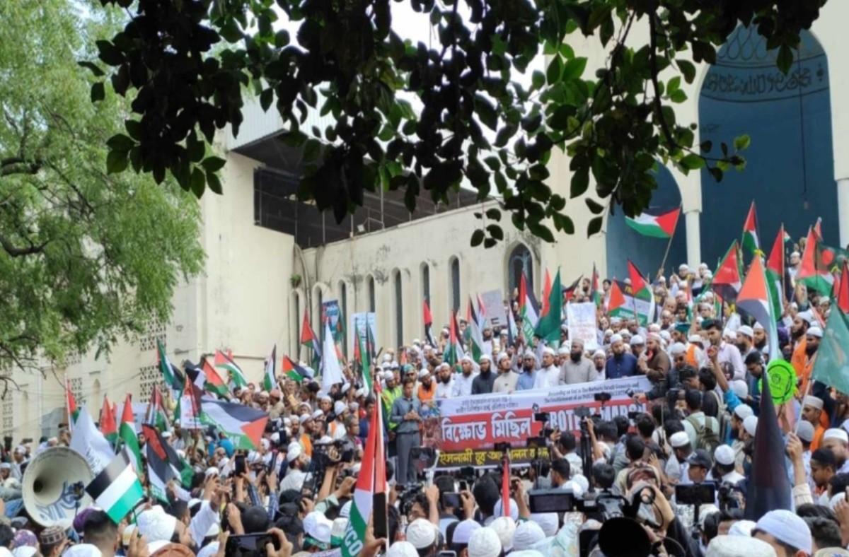 ইসরায়েলের পণ্য বিক্রি রাষ্ট্রীয়ভাবে নিষিদ্ধের আহ্বান