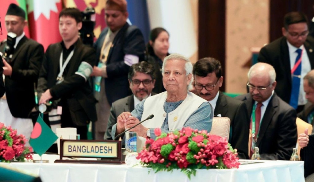 TOUKIR 23 1743773075 বিমসটেকের চেয়ারম্যানের দায়িত্ব বুঝে নিল ড.মুহাম্মদ ইউনূস