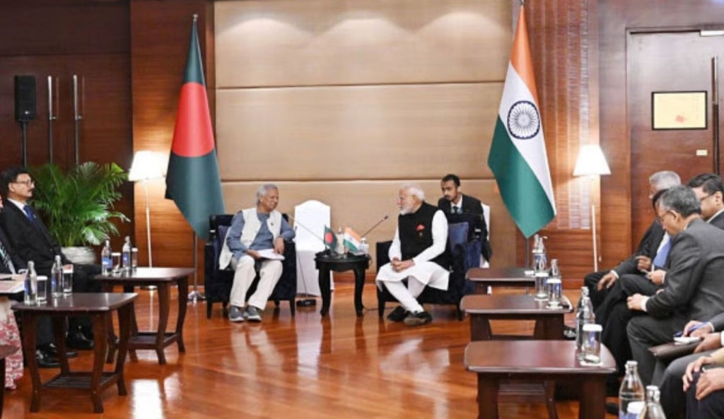 TOUKIR 24 1743774789 শেখ হাসিনাকে উসকানিমূলক বক্তব্য দেওয়া থেকে বিরত রাখতে ভারতকে ব্যবস্থা নেওয়ার আহ্বান প্রধান উপদেষ্টার
