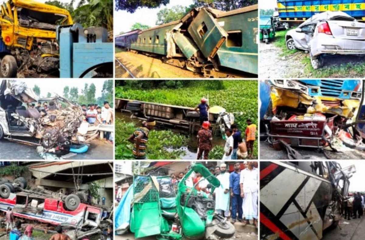 মার্চে ৫৮৭ সড়ক দুর্ঘটনায় নিহত হয়েছেন ৬০৪ জন