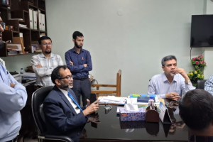 সেগমেন্টাল পাস ফি কমানোর দাবি নিয়ে ভিসির সঙ্গে এনডিএফের বৈঠক