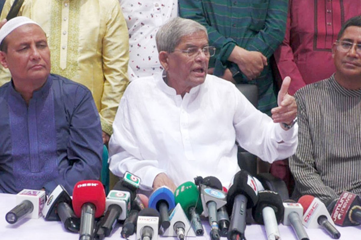 বিএনপিকে টার্গেট করে অপপ্রচার চালানো হচ্ছে: মির্জা ফখরুল