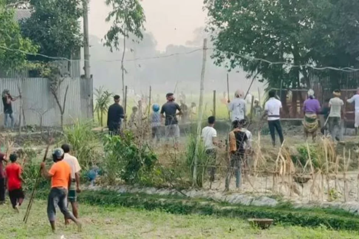 আধিপত্য বিস্তার নিয়ে ব্রাহ্মণবাড়িয়ায় দু’পক্ষের সংঘর্ষ