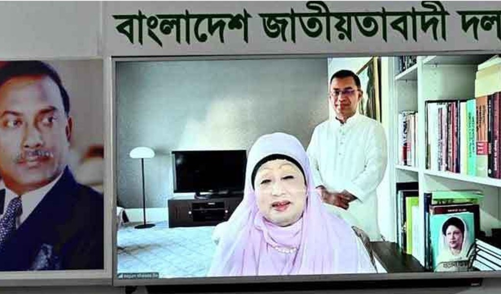 khaleda 1743475804 সবাইকে মিলে ভোটের অধিকার প্রতিষ্ঠিত করতে হবে: খালেদা জিয়া