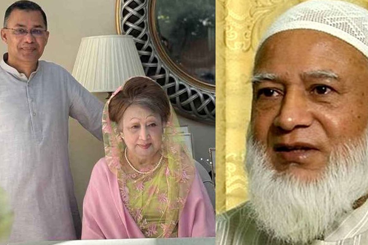 লন্ডনে খালেদা জিয়ার সঙ্গে  কি আলাপ হলো জামায়াত আমিরের?