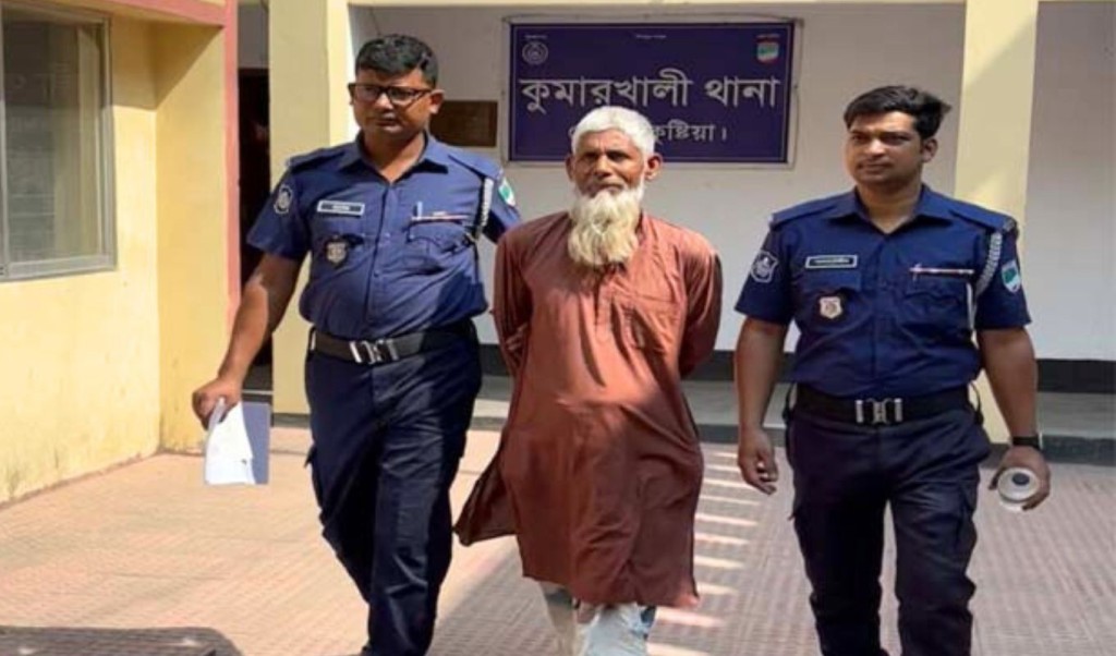 kumarkhali 1744281407 কুমারখালীতে নাতনিকে ‘ধর্ষণ’, দাদা গ্রেপ্তার