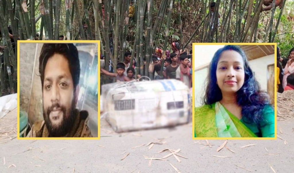 manikganj 1744202652 ফেসবুক নিয়ে কলহ, স্ত্রীকে হত্যার পর কার্টনে করে মানিকগঞ্জে লাশ ফেলে স্বামী