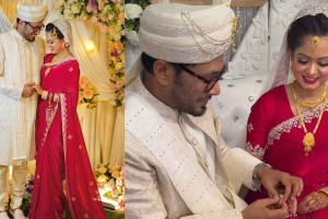 বিয়ের পিঁড়িতে বসলেন জামিল-মুনমুন