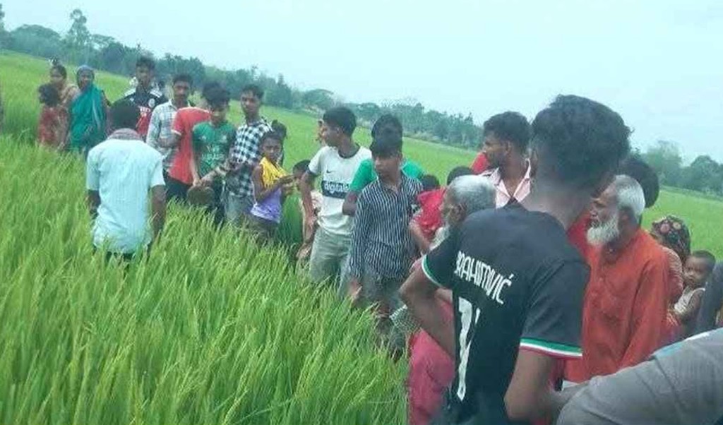 netrokona 1744431581 নেত্রকোণায় ধান ক্ষেত থেকে বৃদ্ধার রক্তাক্ত মরদেহ উদ্ধার