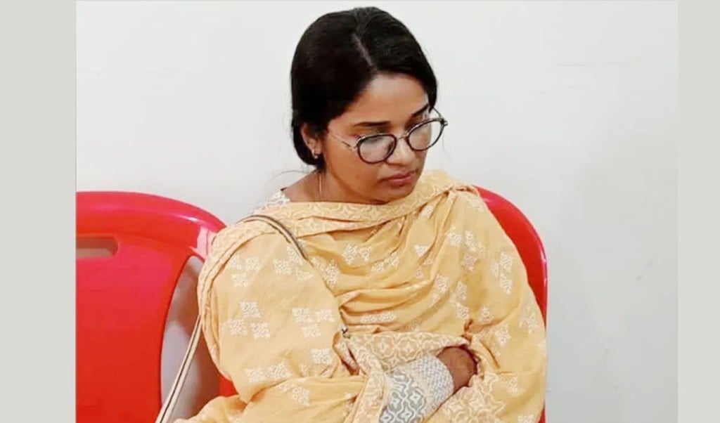 sadeq 2025 04 11T172044.104 1744370452 জুলাই ফাউন্ডেশনের অর্থ আত্মসাতের অভিযোগে নাগরিক কমিটির নেত্রী গ্রেপ্তার