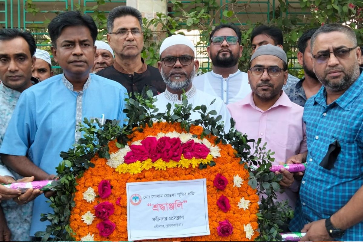 চিরনিদ্রায় শাহিত হলেন সাংবাদিক গোলাম মোস্তফা